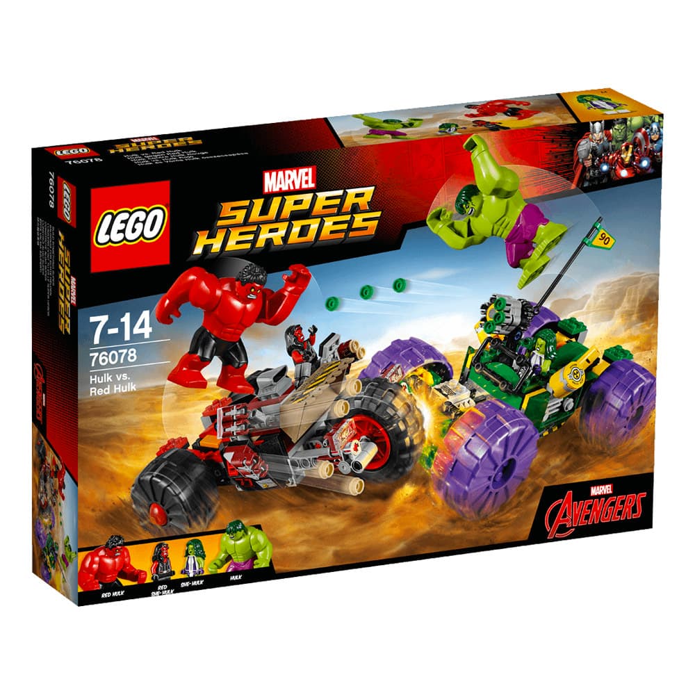 LEGO Super Heroes Hulk Vs Red Hulk